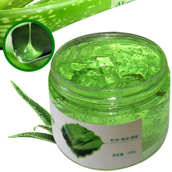芦荟睡眠面膜免洗涂抹补水保湿美淡化痘印收缩毛孔芦荟胶芦荟免洗面膜