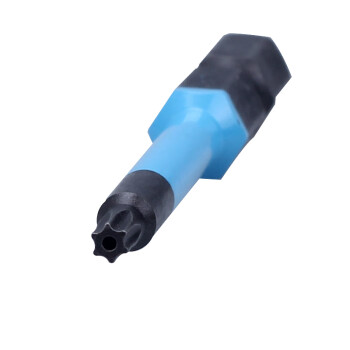 安力士牌（ANEX）梅花内六角批咀ACTX-1065带孔风批头T10X65mm梅花型电动批嘴 星型螺丝刀