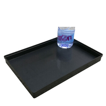 冰禹 BYlj-153 加厚防静电零件盒 塑料周转箱物料盒 黑色02（205*135*60mm）