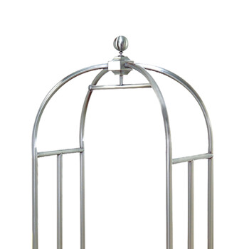 南 南方 XL-1A 小金顶行李车 镜钢 酒店大堂行李车 箱包推拉车行李推车