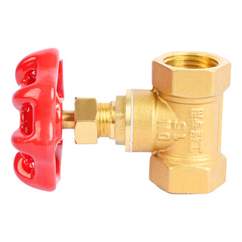 匡建仪表（CONJANT）铜闸阀 黄铜加厚重型自来水阀内丝总阀开关 阀门管道配件 手动硬密封水阀 DN15 