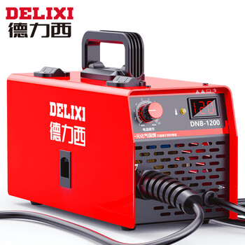 德力西二保焊机无气气保焊机一体机二氧化碳小型220V一元化迷你一体机DNB1200数显一机【无气豪华套餐】