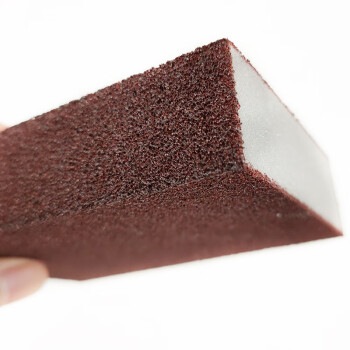 海斯迪克 HK-602 金刚砂除垢海绵擦(10个)10×7×2.5cm