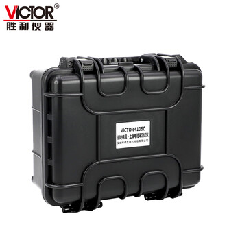 胜利仪器（VICTOR）接地电阻测试仪数字电阻表防雷检测仪接地摇表测量仪 VC4106C