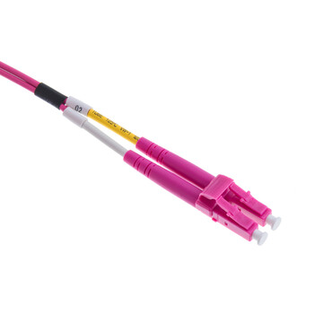 凌科朔(LINKSHIRE) 电信级万兆多模OM4光纤跳线 万兆 OM4  LC-MPO 8芯 4米