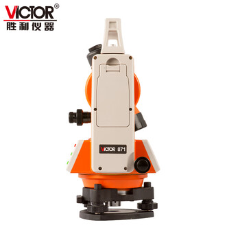 胜利仪器（VICTOR）激光电子经纬仪上下激光对点经纬仪带激光指向双激光工程道路放样 VC871 标配现货
