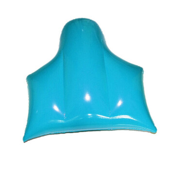 雅恪尚 训练模拟氢氧靶纸充气靶纸器材军训器材靶  充气头靶红色