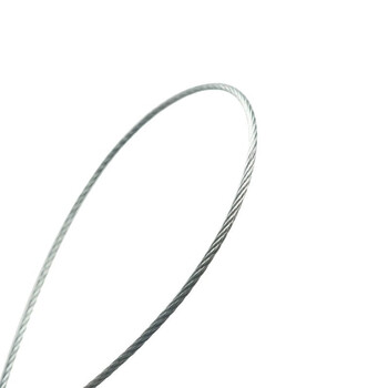 飞尔（FLYER）抽紧式钢丝铅封 钢丝封条 防盗施封锁 集装箱货柜车一次性封签 黄色 【Φ1.8×295mm 100根装】