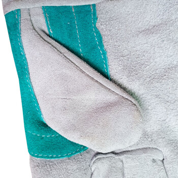 安美尚（ams）MS809长皮双层电焊手套牛皮防火花飞溅 1双