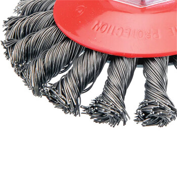 哈恩库博HAHN+KOLB 锥形刷，115mm直径，M14编织钢丝0.5mm 76089091 60天