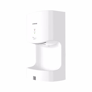 艾克（AIKE）AK2630T 高速干手器卫生间冷热风干手机全自动感应免接触干手器 单面感应 银色