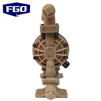 FGO 气动隔膜泵耐强腐蚀 氟塑料PVDF+F46特氟龙 DN25A 1寸 9m³