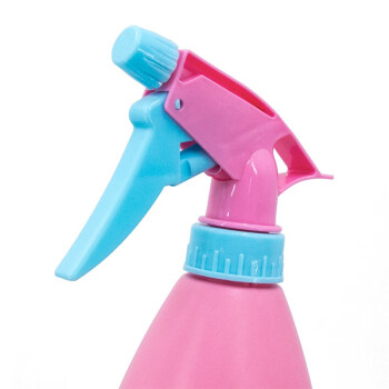 冰禹 BYrl-60 手持喷水壶 清洁工具手压式喷雾瓶 500ml浇花洒水壶 颜色随机