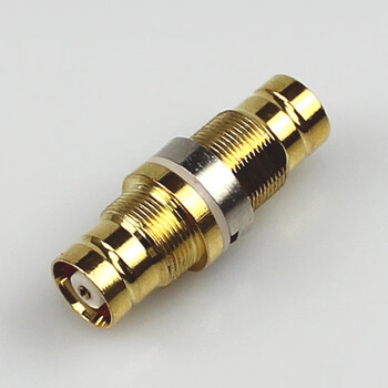 讯浦 2M两兆线L9母转母视频直通对接头 10个装XP-2L9