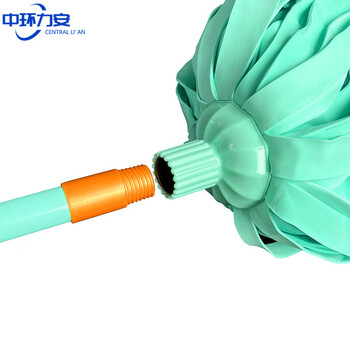 中环力安【鹿皮巾拖把颜色随机】老式墩布鹿皮绒吸水拖ZHLA-N0004