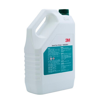 3M 快洁起蜡水 除蜡剂 去蜡剂 地板地砖除蜡 硬质地面PVC橡胶环氧树脂水泥地坪除旧蜡 3.78L/桶
