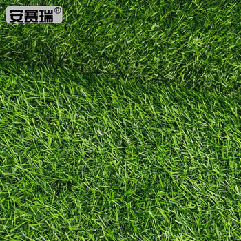 安赛瑞 仿真草坪人造塑料假草坪2×10m幼儿园楼顶阳台假草皮 市政绿化公园装饰人工假草坪3cm加密春草 700588