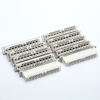 利合光电（LHG）VDF音频配线架电话配线架科隆卡接模块 10对科隆模块条