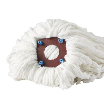 冰禹 BY-3086 棉纱吸水拖把 可伸缩杆干湿两用拖把 自拧水墩布拖地清洁拖把 带杆拖把