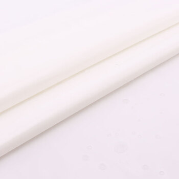 者也 TPU围裙 防水防油污耐酸碱劳保工作围腰 30丝白色围裙+袖套