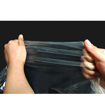 飞尔（FLYER）加厚防尘防水透明塑料布 包装用加厚PE塑料布塑料膜 施工用防尘防雨塑料布【3×5m】