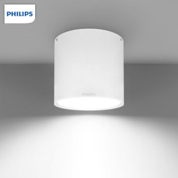 PHILIPS飞利浦LED明装筒灯DN003C 7英寸直径175mm12W白光6500K 1个