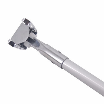 兰诗（LAUTEE）DM-909 加长拖把杆子 带夹尘推杆子配件 铝合金杆-2个装