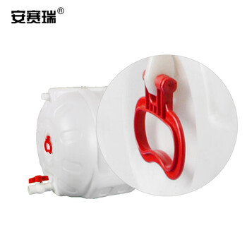 安赛瑞 卧式圆形塑料桶 加厚储水桶 大容量水塔 1000型白色 盛兴企业定制 800L 16147