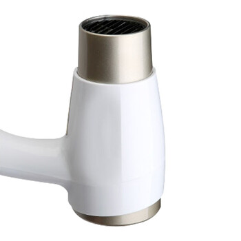 益美得 LSL33260 浴室卫生间壁挂吹风机1300W冷热两档免打孔干发器  黑色款(不带插座)