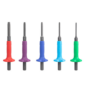 安力士牌（ANEX）进口冲击批No.1903-NS1穿心螺丝刀顽固生锈死螺丝敲击批1/4撞批头冲击起子（8件套）