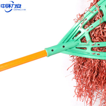 中环力安 木杆编织扫把1把装 手工竹扫帚竹笤帚物业大扫把环卫ZHLA-8071