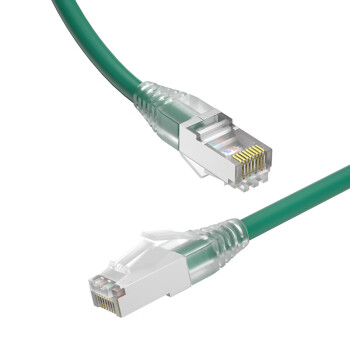 千天（Qantop）QT-WP40L 六类非屏蔽网络跳线 工程级CAT6类网线1.5米纯铜成品网线绿色