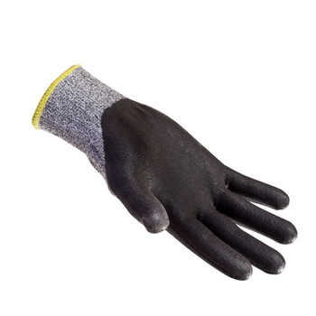 3m L2三级防切割手套防滑耐磨舒适透气线棉手套灰色L 1双