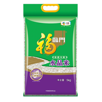 福临门 东北大米 水晶米 中粮出品 大米5kg