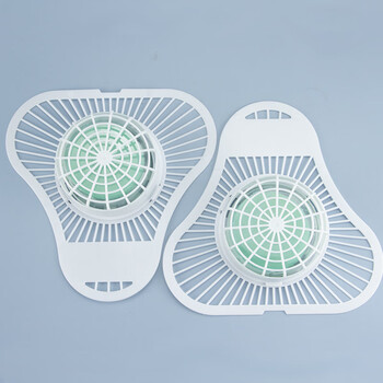 冰禹 BY-7538 卫生间小便池香块 尿斗三角块 防堵塞过滤网芳香球 2块/袋*3袋