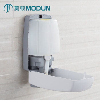 莫顿（MODUN） 酒店浴室壁挂式手动双头皂液器沐浴露瓶子给皂液器 M-6201 1000ML
