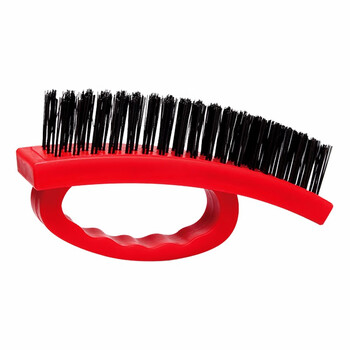 益美得 LK2177 钢丝刷D型柄刷铁刷子铁丝刷清洁打磨刷去污去锈 单把