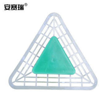 安赛瑞 小便池尿斗香片 男士公厕小便池过滤网 防堵塞洁厕尿斗过滤清洁香块 700787