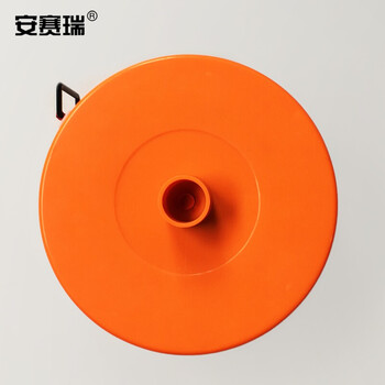 安赛瑞 加厚款盒装警示隔离带（禁止通行）可重复使用锦纶盘式警戒带盒装锦纶隔离带13876