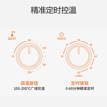 九阳KX32-V2171对比长帝CRDF32WBL电烤箱有区别么插图6