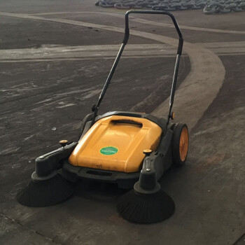 合美 HEMEI 无动力扫地车间物业手推式工厂扫地机HM980工业清扫车内销款