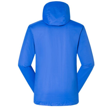 理联 LN-CFY02B 三合一抓绒内胆冲锋衣 两件套工作服 拉链装饰款 蓝色 165/S