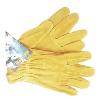 威仕盾(WESTUN) G-2063 黄色膜芯皮司机手套 L码 1副