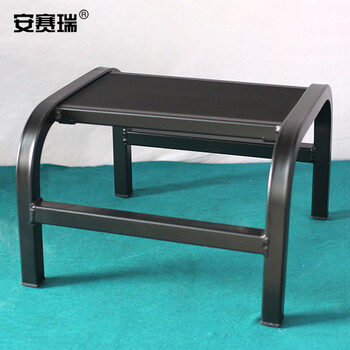 安赛瑞 铝合金梯凳 多功能便携一步梯 踏步爬梯登高平台脚踏凳 方凳单层 200222