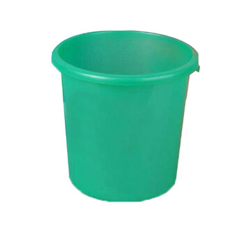 卉营（HUIYING）圆型5L带盖水桶 27.5x22.5cm 塑料桶 （5个装）  可定制