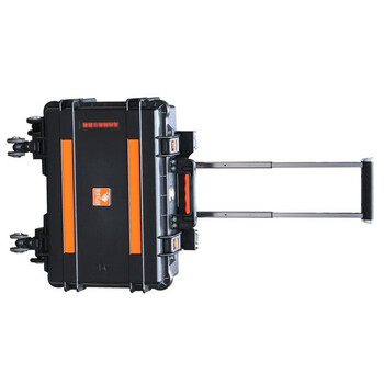 老A LAOA 万向拉杆仪表箱安全箱防水箱仪器箱防震箱工具箱收纳箱储存箱18英寸LA115218量大企业定制