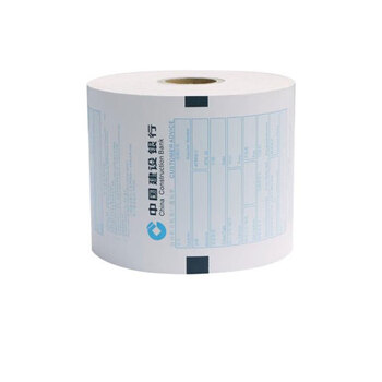 飞尔（FLYER） ATM机 客户回单打印纸 银行专用 建设银行热敏 凭条纸 10卷/箱【80×190×25.4mm】