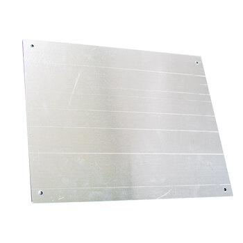 海斯迪克 gnjz-1330 安全标识牌 警告标志工地警示 铝板标牌（当心烫伤）铝板UV