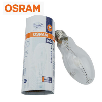 欧司朗(OSRAM) 透明美标石英金卤灯泡型 HQI-E 150W/N E27 O-D 优惠装6只