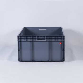 金兽物流箱外径:800*600*340mm物流箱收纳胶箱GC1071加厚灰色